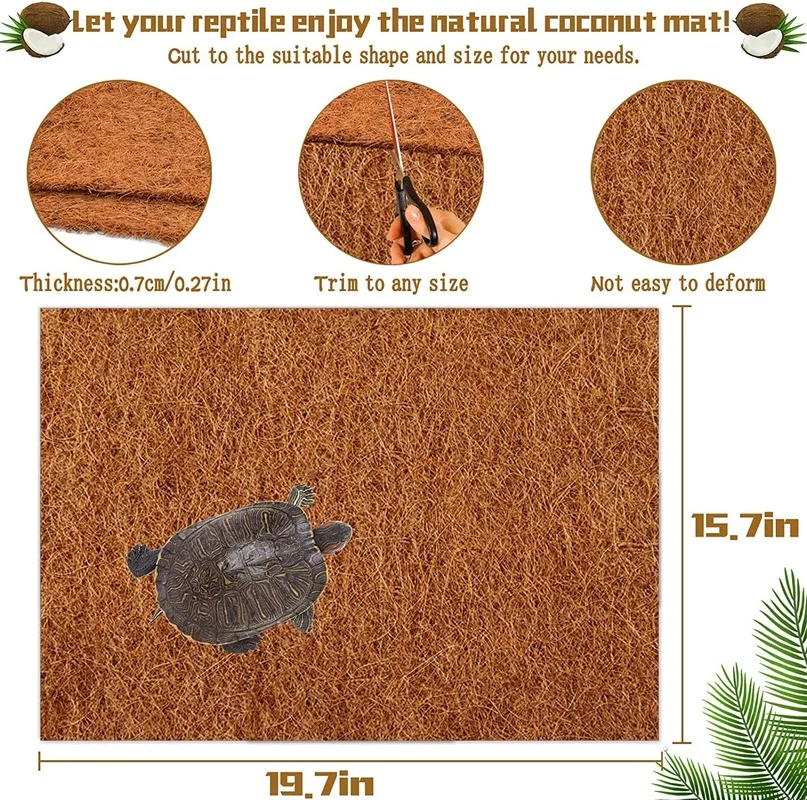 Tapete de Fibra de Coco Natura - Substrate Coconut Fiber avaliação e preço