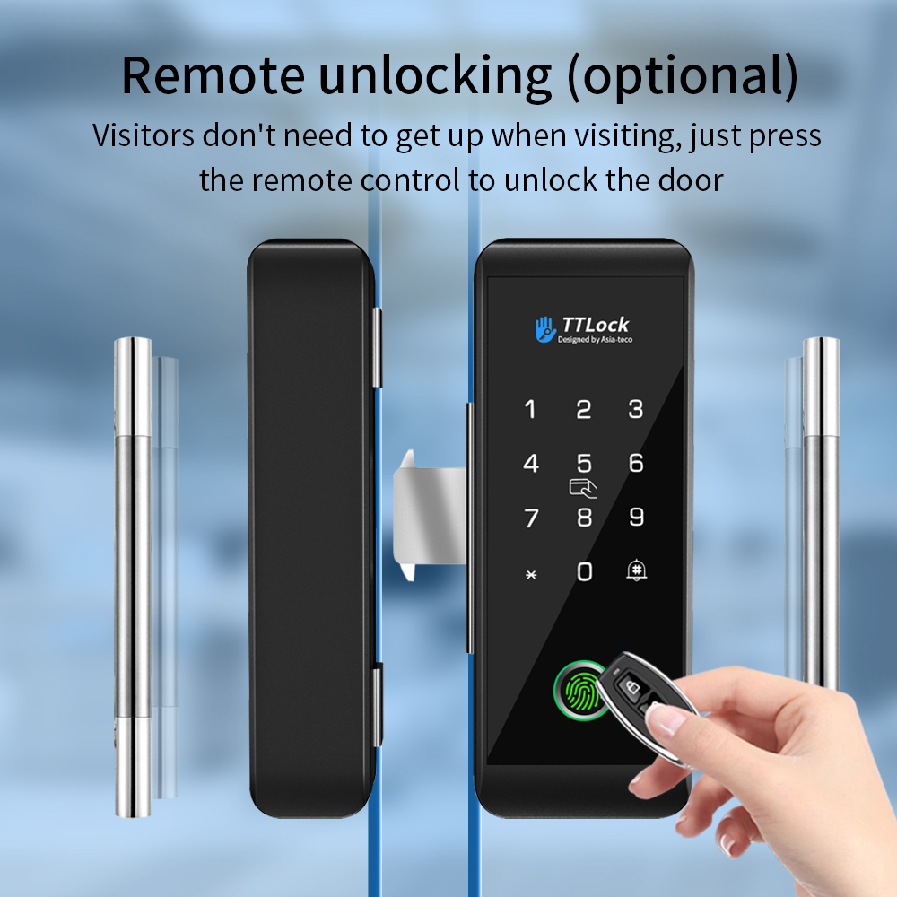 Ttlock fechadura de vidro inte - Glass Door Hinge avaliação e preço